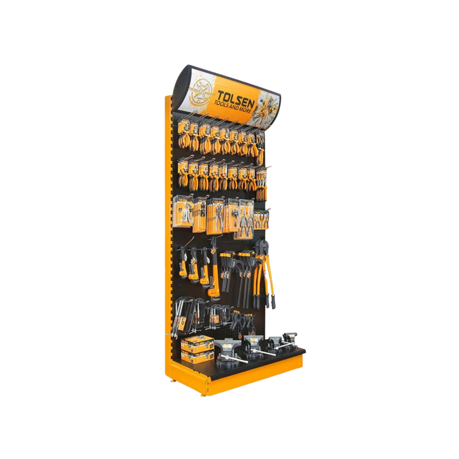 Working Tools Display TOLSEN Display Stand 1000×2300mm – Reliable Durable Professional Tool ...